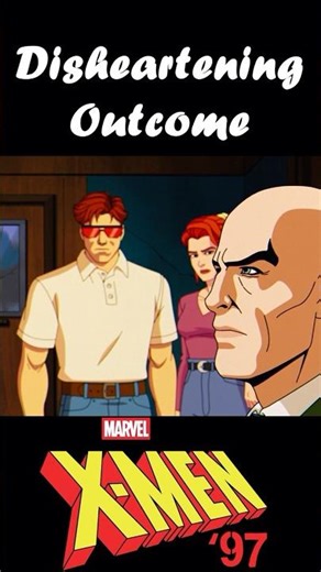 Marvel X-Men '97 : The first time Cyclops & Jean Grey disagree with Professor X #shorts