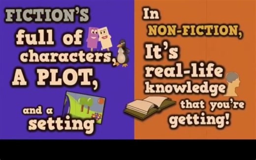 给我一首歌的时间带你分清fiction和nonfiction