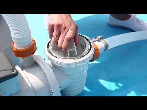 Bestway Flowclear homokszűrős vízforgató 3,8 m3/h beüzemelése MEDENCEMARKET.hu