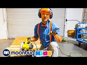 Learn about Tools | Sing With Blippi | Blippi | Kids Songs | Moonbug Kids