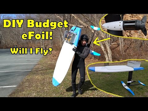 Building a Cheap eFoil that Works! | With 6384 FlipSky Motor 140kv