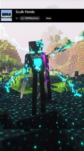 ¡Este es el MEJOR mod de APOCALIPSIS para MINECRAFT! - Sculk Horde Mod #minecraft