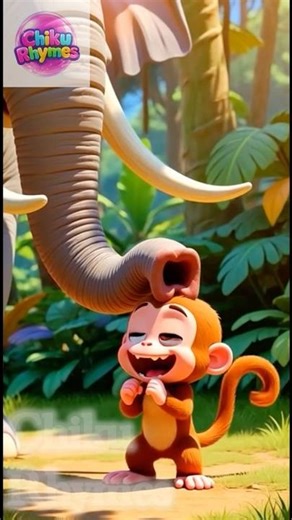 🌳🐘Hathi Raja Kahan Chale | Hindi Nursery Rhymes | Baby Rhymes | Kids Song | हाथी राजा कहाँ चले