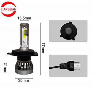[Hot Item] Fanless 30W H7 9005 Auto Car LED Lights Mini LED Headlight