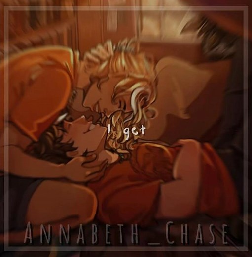 Get a kiss? #pjo #percyjackson #hoo #heroesofolympus #annbethchase #percabeth
