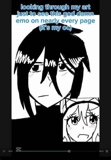 nick is everywhere #oc #art #drawing