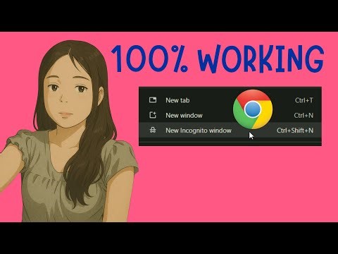 How To CREATE Google Chrome Incognito Mode Shortcut -EASY