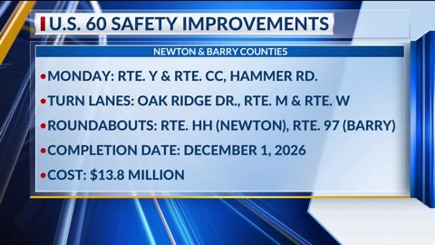 Intersection improvements in Southwest Missouri begin week of March 17