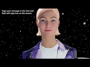 Live chat with an artificial intelligence. Come and talk with Kuki on YouTube