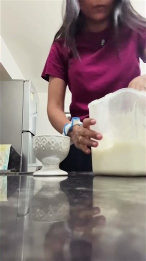 Tried 1st time Homemade Coconut Ice-cream
