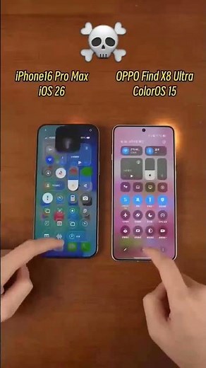 iOS 26 vs ColorOS 15 – Is Apple Becoming More Like Android? 😱 #ios26 #AppleReleaseios26 #smartphone