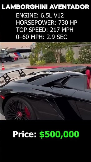 This V12 Supercar Costs $500,000 😳 | Lamborghini Aventador