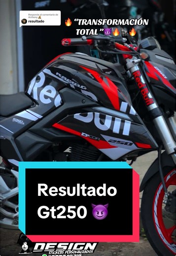 Transformación de Moto TUKO GT250 Personalizada