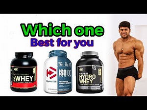 Whey Concentrate vs Isolate vs Hydrolyzed difference full explained | which protein best for me ?