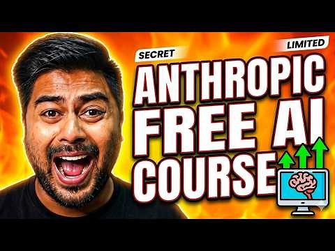 100% Free AI Course by Anthropic - Learn AI in 2026