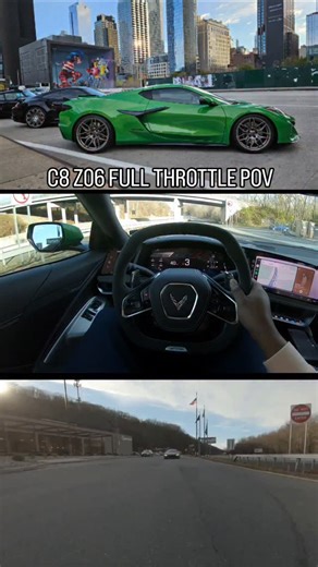 Mod2Fame on Instagram: "Going full out in the C8 Z06 on an open road. This car touches on all your senses and delivers amazing performance. I'd recommend to anyone looking for a supercar but you dont have $300k laying around 😁"