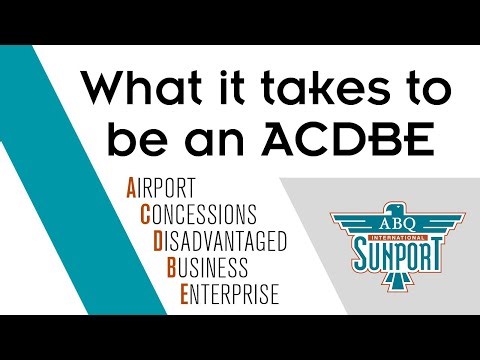 What it takes to be an ACDBE at the Sunport