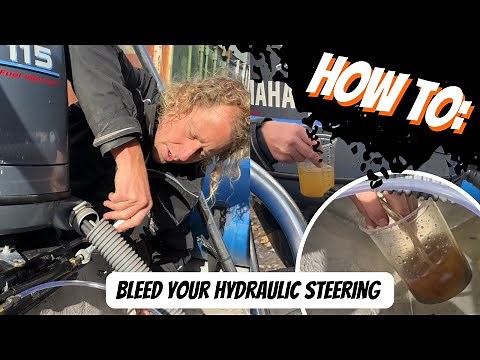 Here’s how to bleed your Hydraulic Steering like a pro - No bubbles, no worries! 🔧🛥️💧