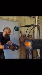 Forging a Damascus Steel Axe from Scratch. Part 2 - End #knifemaking #damascussteel #featherknife #forging #blacksmith | Amazing Knives