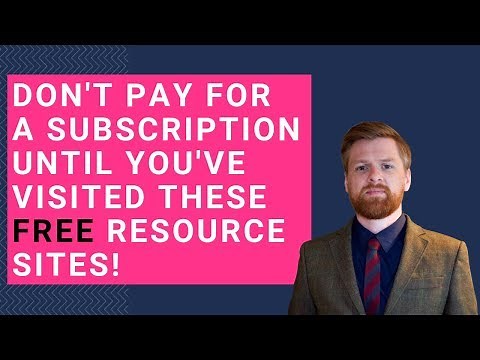 5 FREE TEACHING RESOURCE WEBSITES | SAVE MONEY & SUPPORT TEACHERS