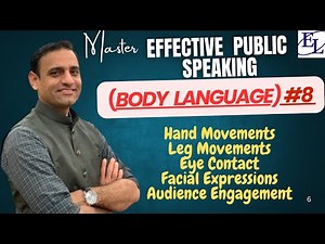 "Master Body Language for Public Speaking | Hand Gestures, Eye Contact, Facial Expressions & More!"