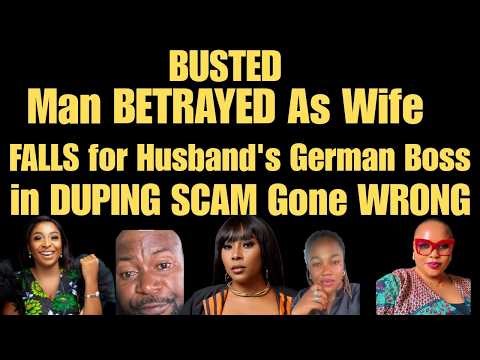 BUSTED! Man BETRAYED As Wife FALLS for Husband's German Boss in DUPING SCAM Gone WRONG