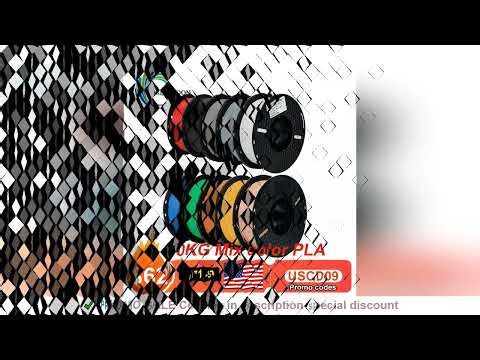 10KG/22LBS Multicolor PLA filament 1KG/Roll 1.75mm For 3D Printer Material for 3D Printing 3D Printe