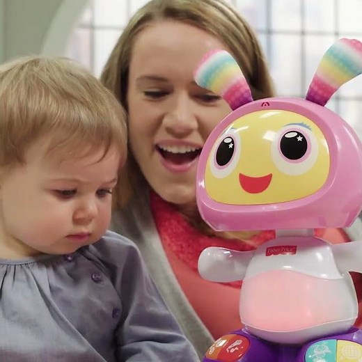 Fisher-Price, Bi Bot 360° Fjb50, Juguete con luces y funciones interactivas de baile.