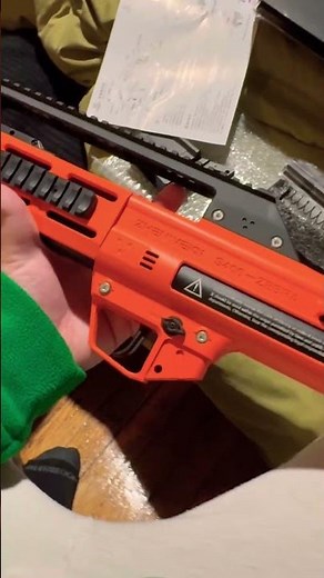 The new zebra 400. First impression is definitely great price for the value. #nerf #toys #fyo
