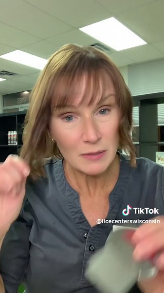 Wetting the hair can help what might be in your hair better stick to the comb. #lice #licetok #licetreatment #fyp