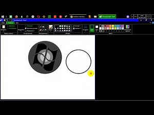 Windows Vista Black Edition logo MS Paint