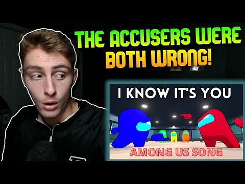FEUD! AMONG US SONG "I Know It's You" [OFFICIAL ANIMATED VIDEO] | REACTION