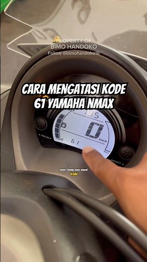 How to overcome code 61 yamaha nmax #automobile #engine workshop #shortvideo #shorts #fyp #viral