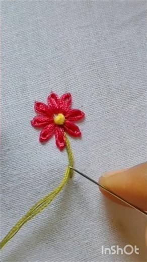 #shorts#short feed#viral#trending#small flower hand embroidery design