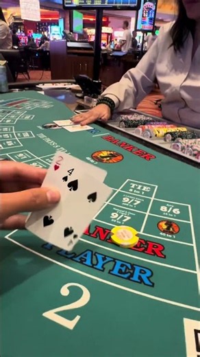 These are always the most fun tables! #casino #vegas #gamblingschool #casinolife #baccarat