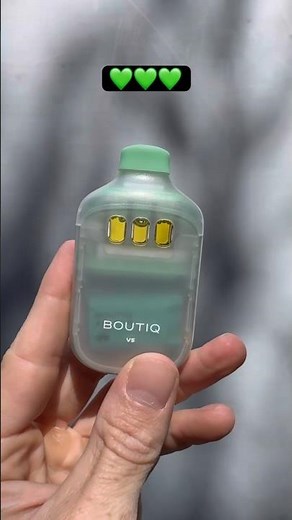 Authentic Boutiq Switch V5 ORB Edition - 3 in 1 triple chamber all in one Disposables 💚 #review