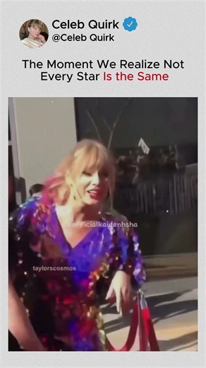 The Moment We Realize Not Every Star Is the Same #taylorswift #shorts