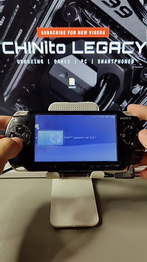 Última actualización e instalación de PSP