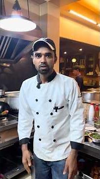 मसरूम बटर मसाला गेस्ट को जल्दी चाहिए एयरपोर्ट जाएगा | Azam chef #shorts