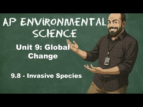 AP Environmental Science Unit 9 – Topic 9.8 Invasive Species