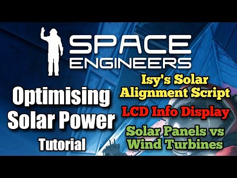 Isy's Solar Alignment Script | Space Engineers