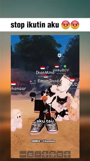 Stop following me 😡😡 #roblox #robloxedit #robloxindonesia #memes #shorts