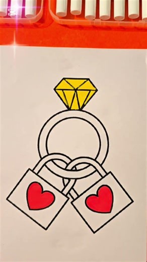 🫰🫰🫰💘💘🔥🔥💍💍💍💍 #art #rumi #drawing #easydrawing #viral #trend #drawingtutorial