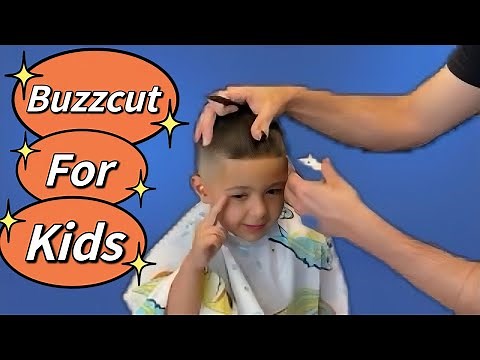 Buzzcut for kids 😍buzz cut fade 🔥#hairstyle #kids