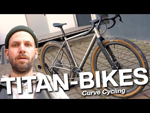 Neu bei uns! CURVE Titan-Gravelbikes & Rennräder: Dreambuild Curve GXR4 Kevin, Enve, SRAM Red