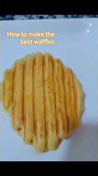 How to Make the Best Waffle at Home (Easy & Crispy Recipe)