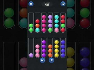 Ball Sort by Infinite Joy (V2): Levels 120, 121, 122