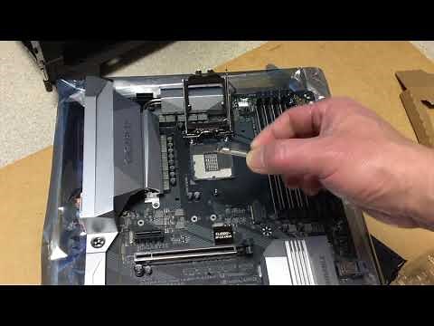 LGA1151のCPUの取り付け方