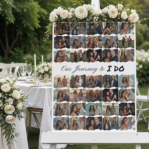 Wedding Timeline Poster Template, Our Love Story Photo Collage, Editable Wedding Memory Sign, Relationship Story, Printable in Canva - Etsy Canada