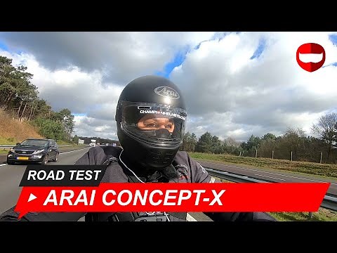 Arai Concept-X Road Test - ChampionHelmets.com
